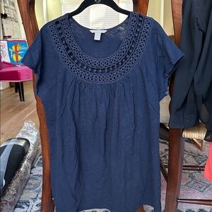 Banana Republic Midnight Blue Top